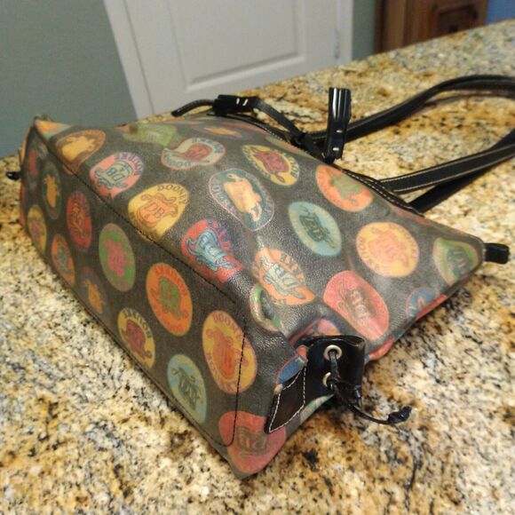 Dooney and Bourke Womens Monogram Hand Bag Multicolor - Picture 3 of 11